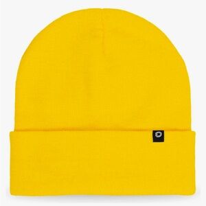 💛 NWT DALIX Cuff Beanie Cap hat 12" kids women yellow winter hat